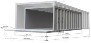 eMii CompactHabit offsite custom large 3D 4-sided monolithic modules of reinforced concrete volumétrico monolítico hormigón modulaire béton