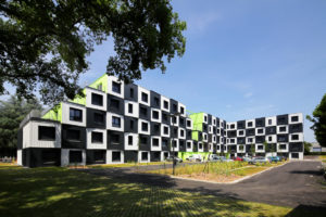 Student Housing dorm logement étudiant residencia estudiant France Francia França Pau eMii-C compacthabit