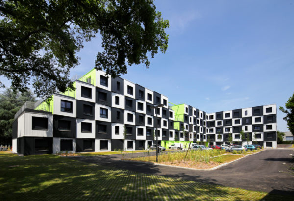 Student Housing dorm logement étudiant residencia estudiant France Francia França Pau eMii-C compacthabit