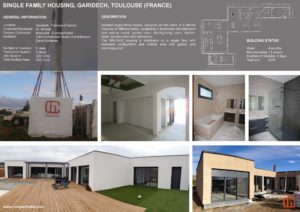 Single Familly Housing france hybrid modular emii compacthabit