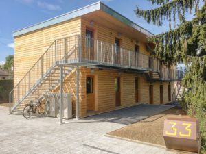 Student Housing Meyrin Switzerland hybrid emii compacthabit