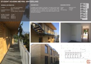 Student Housing Meyrin Switzerland hybrid emii compacthabit modular