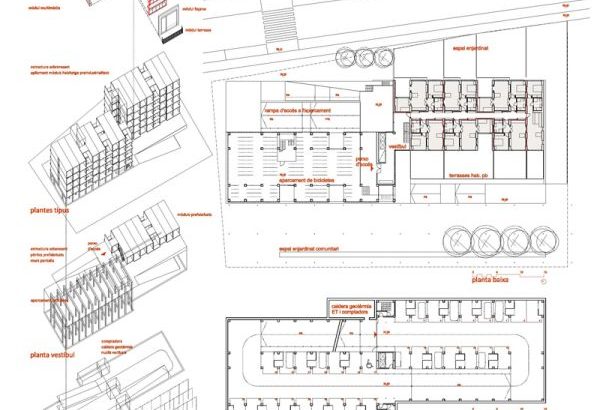 Sant Joan Despí logement hlm affordable housing midrise hpo vpo compacthabit eMii-C