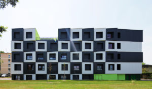 CompactHabit student dorm residencia estudiantes residence universitaire crous pau france francia modular concrete beton formigo hormigon