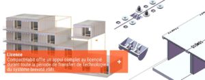 Transfert de technologie du système breveté eMii de CompactHabit