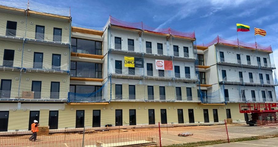 residencia modular construida amb construccio industrialitzada