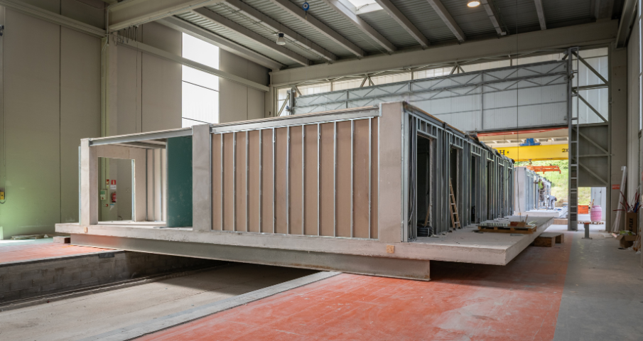 Innovacio per construccio modular en alçada